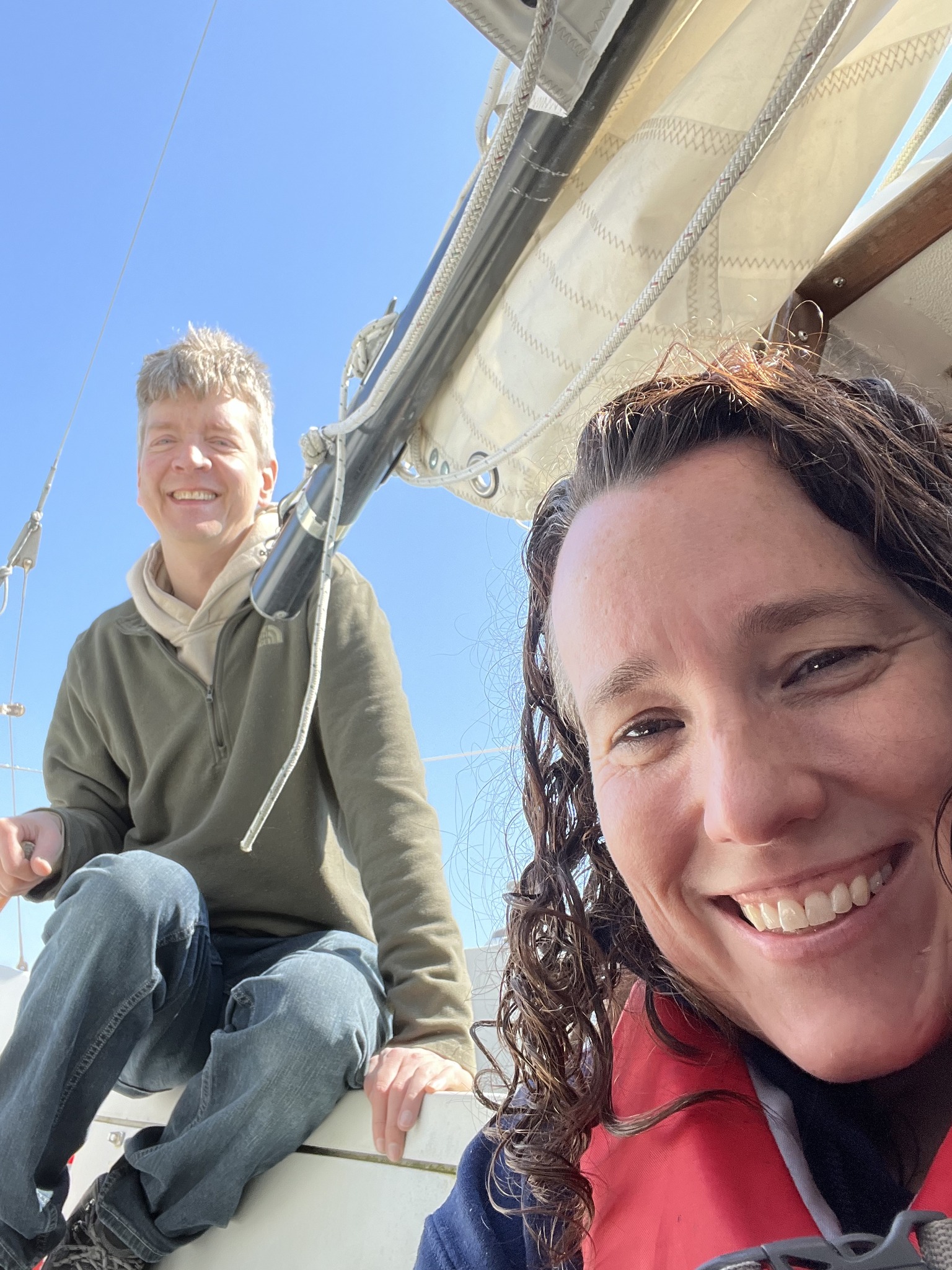 Sarah and David Sailboat